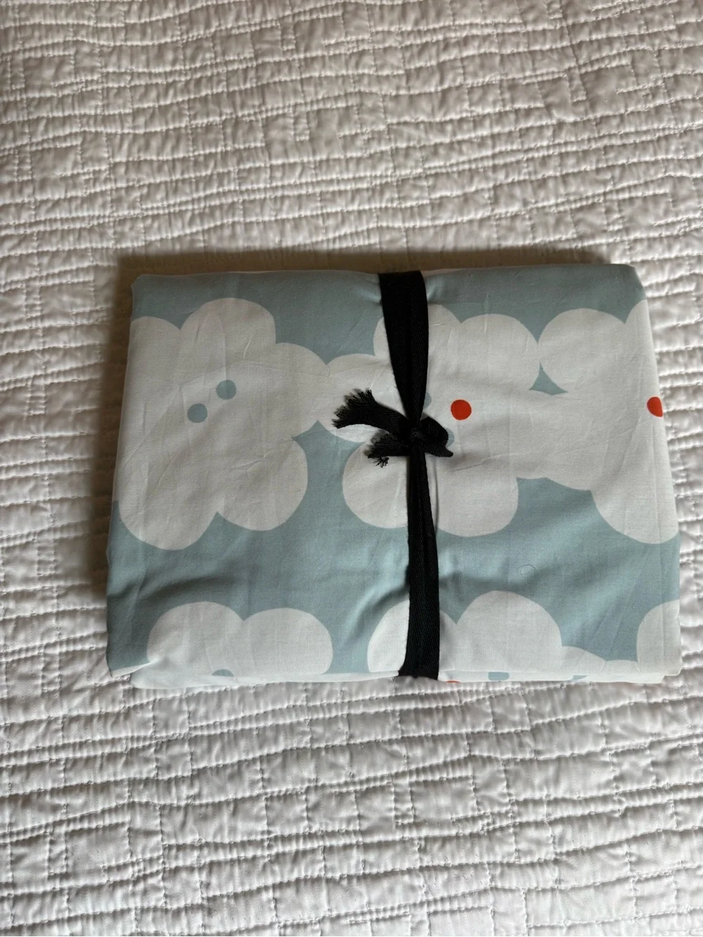 Schoolhouse Paper Flower Duvet Cover
